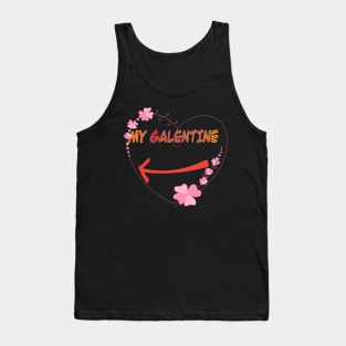 Galentines day and Valentine’s Day sweet tee Tank Top